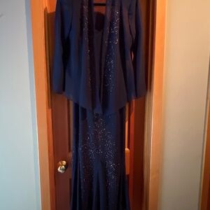 Lovely, special occasion sleeveless dress and jacket